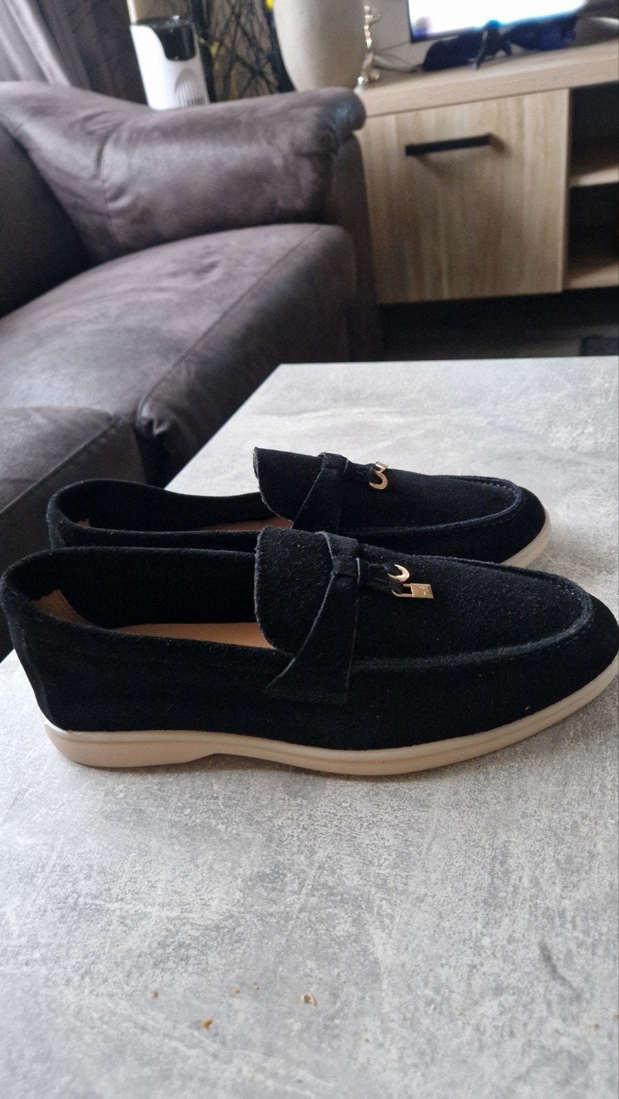 Loro Piana Summer Walk Loafers - Maat 42 (valt als 41), Kleding | Heren, Schoenen, Loafers, Zwart, Nieuw, Ophalen of Verzenden