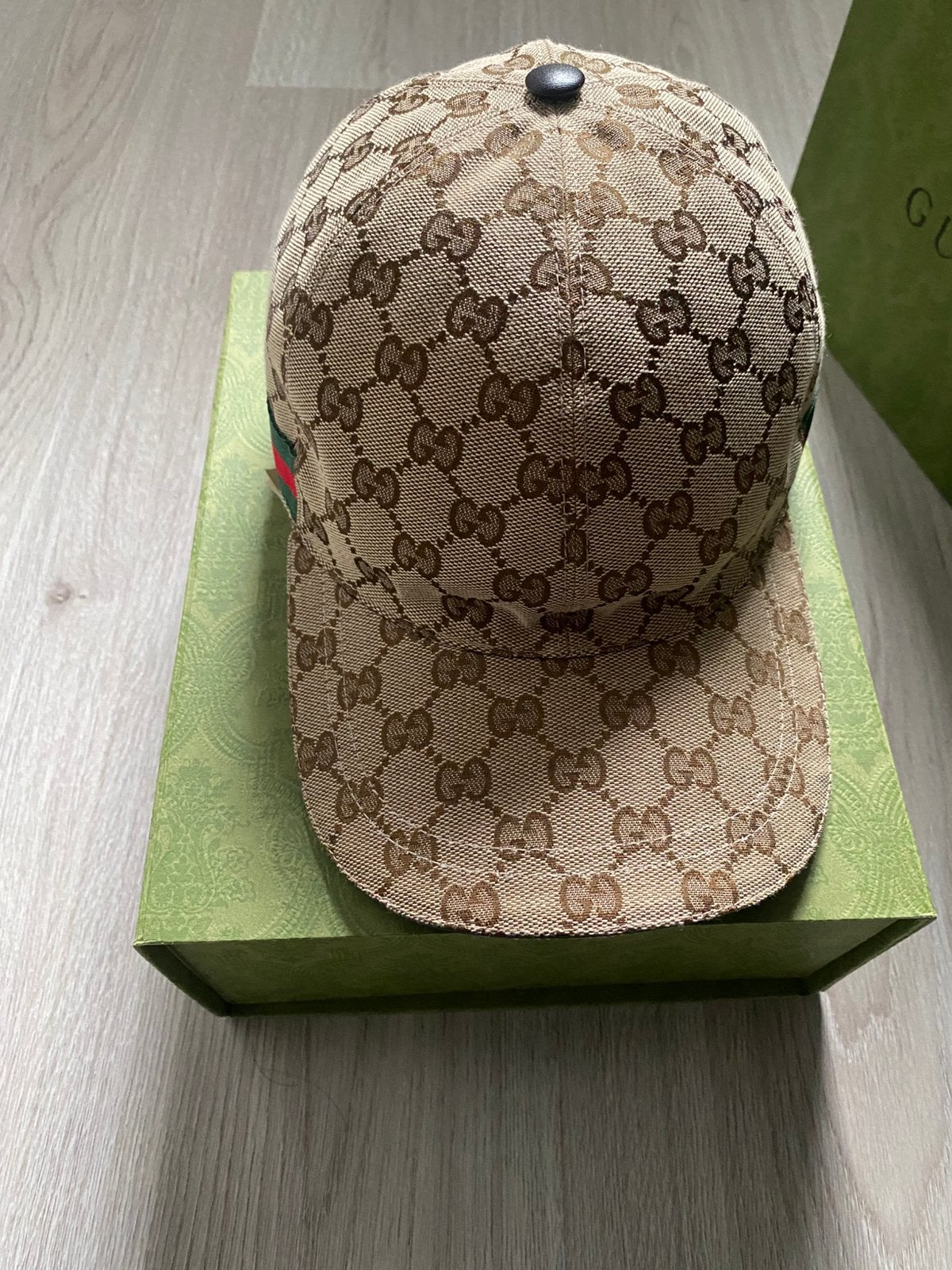 Gucci GG baseball hat ( large ), Ophalen of Verzenden, Gedragen