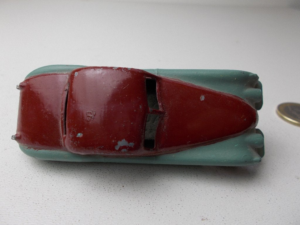 1957 Dinky Toys 157 JAGUAR XK 120 (Repainted.) -B-., Ophalen of Verzenden, Gebruikt, Auto, Dinky Toys