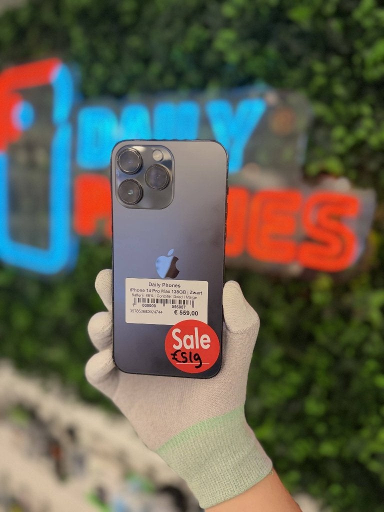 Apple iPhone 14 Pro Max 128GB, Ophalen of Verzenden, Zo goed als nieuw