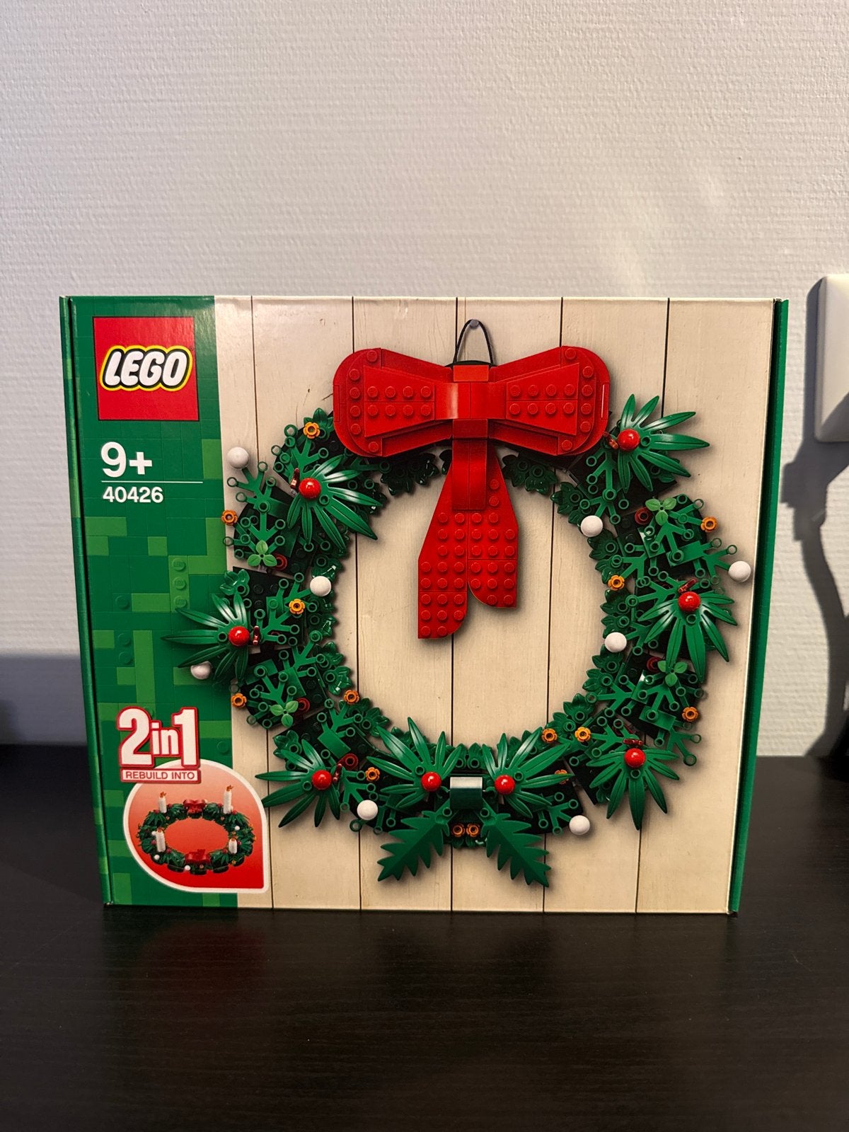 LEGO Kerstkrans 40426 - Nieuw in doos (MSIB), Ophalen of Verzenden, Nieuw, Overige merken