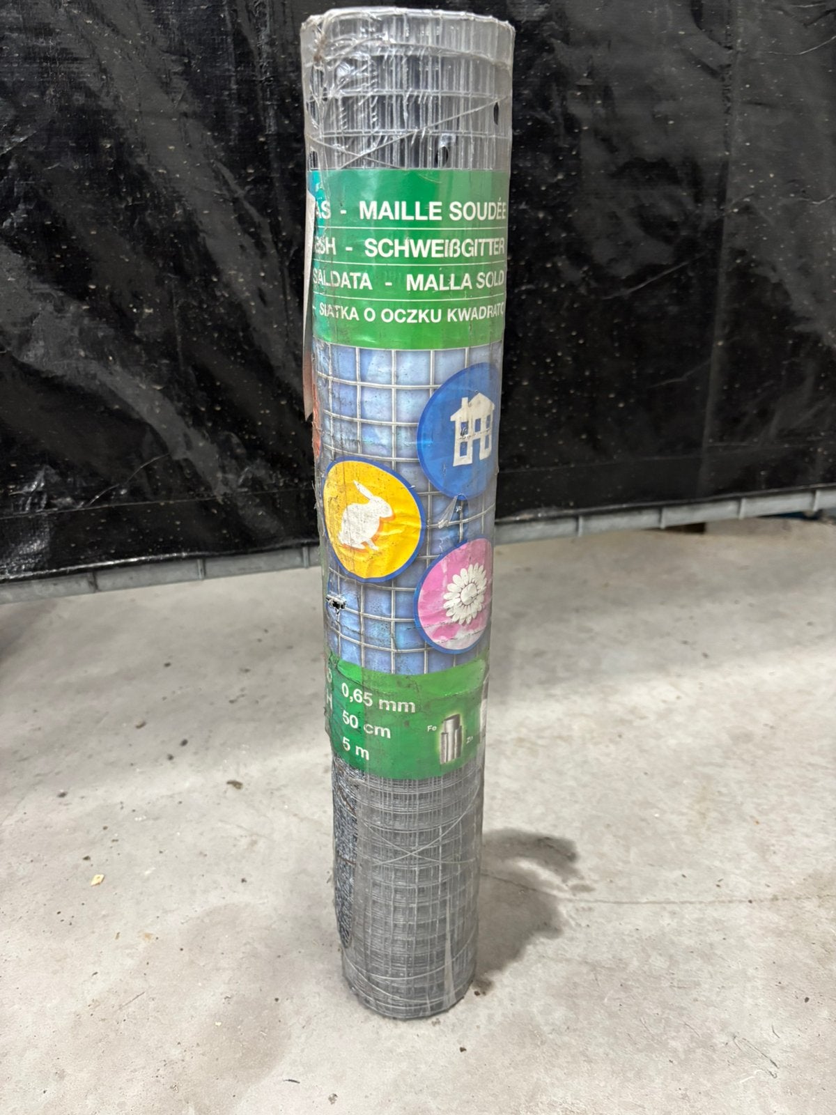 Volièregaas/Konijnengaas 50 centimeter hoog, 5 m per rol!, Ophalen, Nieuw, Minder dan 10 meter, Gaas