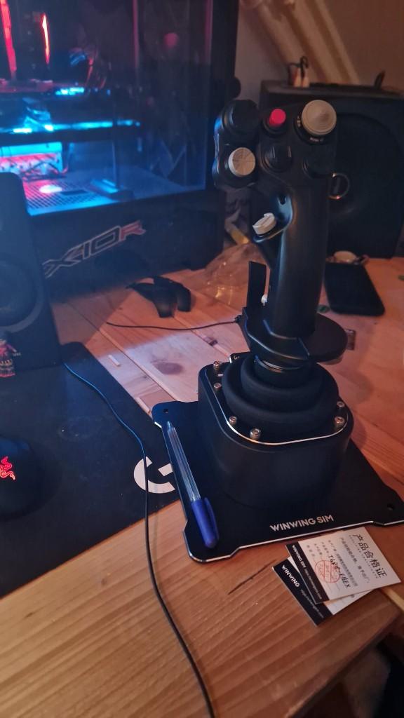 Winwing Orion 2 HOTAS - ViperAce EX metal grips, nieuwstaat, Computers en Software, Ophalen of Verzenden, Zo goed als nieuw, WinWing