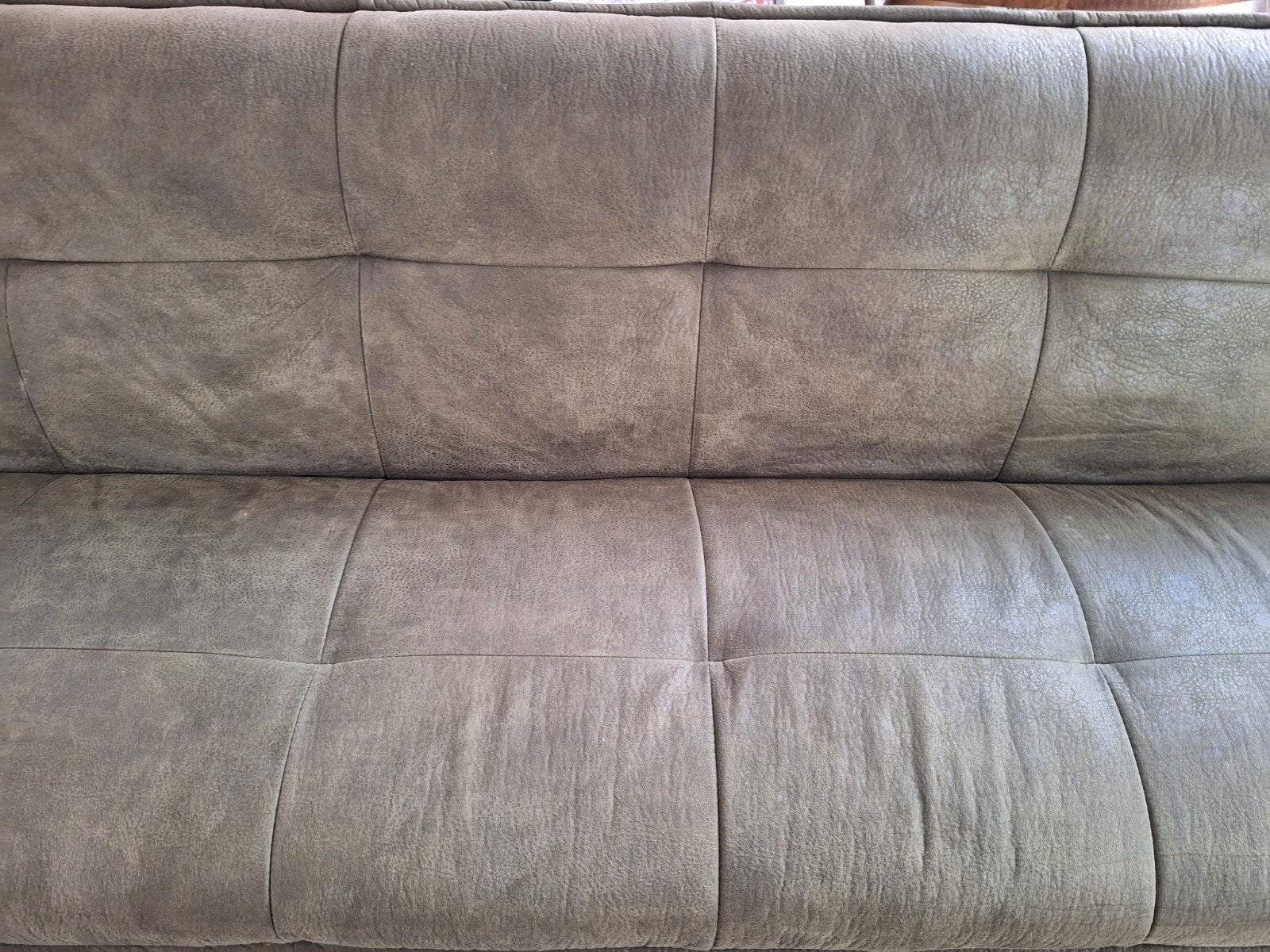 Mosgroene eetbank 3-4 persoons, Ophalen, Gebruikt, Minder dan 75 cm, 150 tot 200 cm
