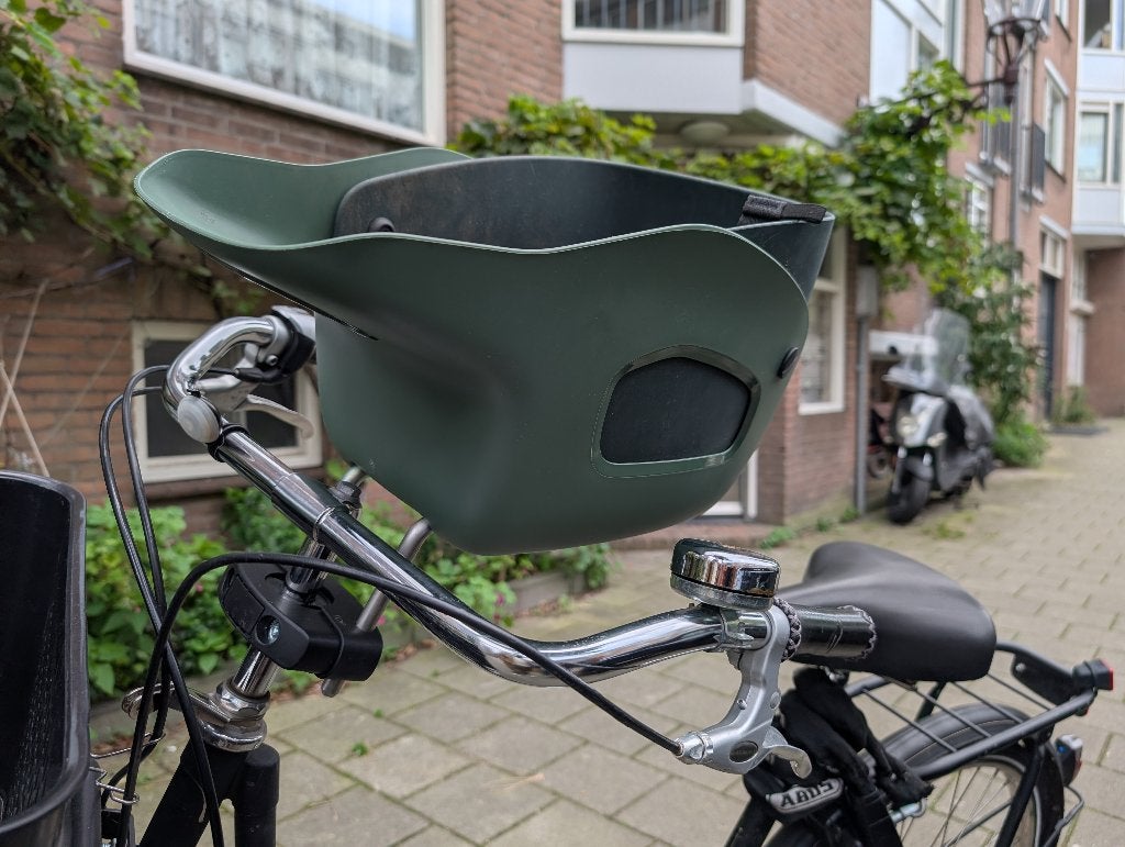 Kvisp hondenfietsmand, Dieren en Toebehoren, Overige merken, Ophalen of Verzenden, Zo goed als nieuw, Hondenfietsmand