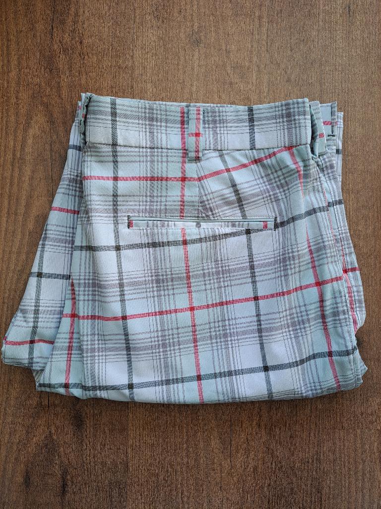 Nike GOLF broek, Tour Performance, ZGAN, geruit, W34  L32, Ophalen of Verzenden, Zo goed als nieuw, Kleding, Overige merken