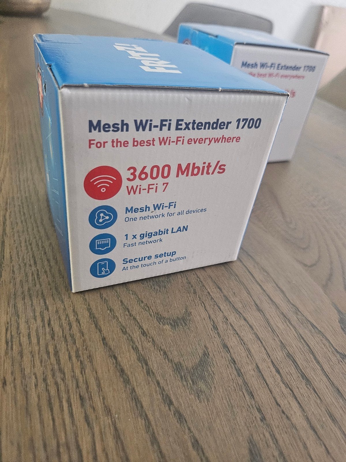 Nieuwe! Wifi 7 ! Fritz 1700 Mesh (Wi-Fi 7, 3600 Mbit/s), Computers en Software, Routers en Modems, Ophalen of Verzenden, Zo goed als nieuw