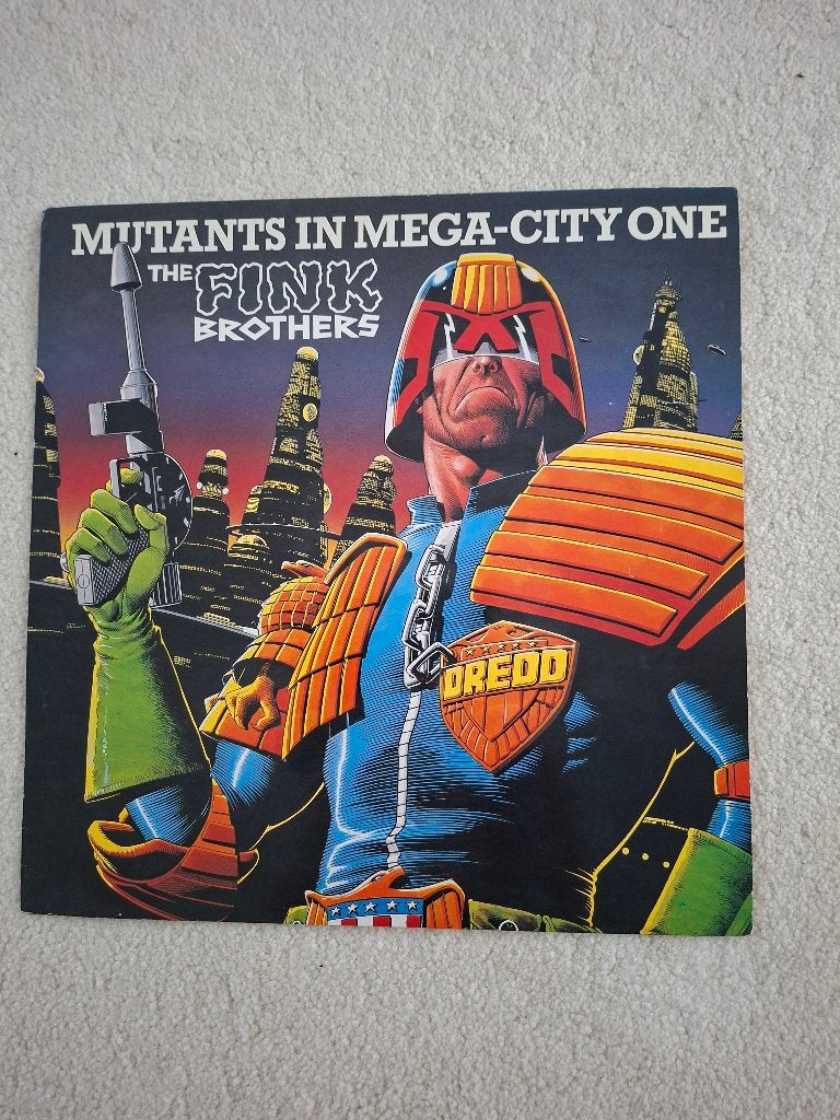 Maxi single (12 inch)The Fink Brothers -Mutants in mega-city, Ophalen of Verzenden, 12 inch