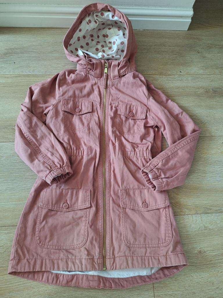 Mooie oudroze zomerjas/ parka van H&M mt 134!, Kinderen en Baby's, Kinderkleding | Maat 134, Meisje, H&M, Ophalen of Verzenden