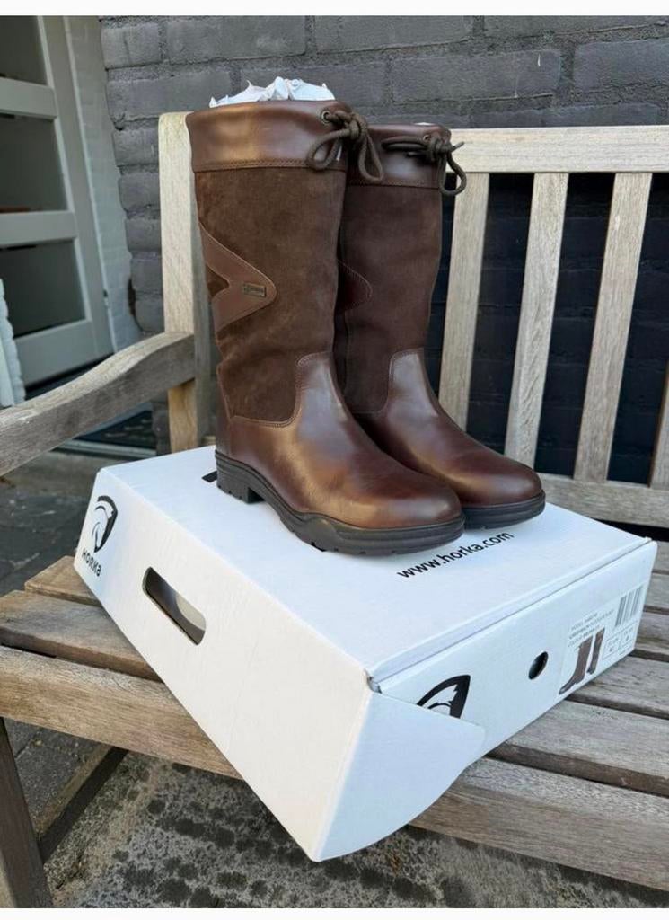 Horka laarzen, Kleding | Heren, Bruin, Boots, Nieuw, Ophalen of Verzenden
