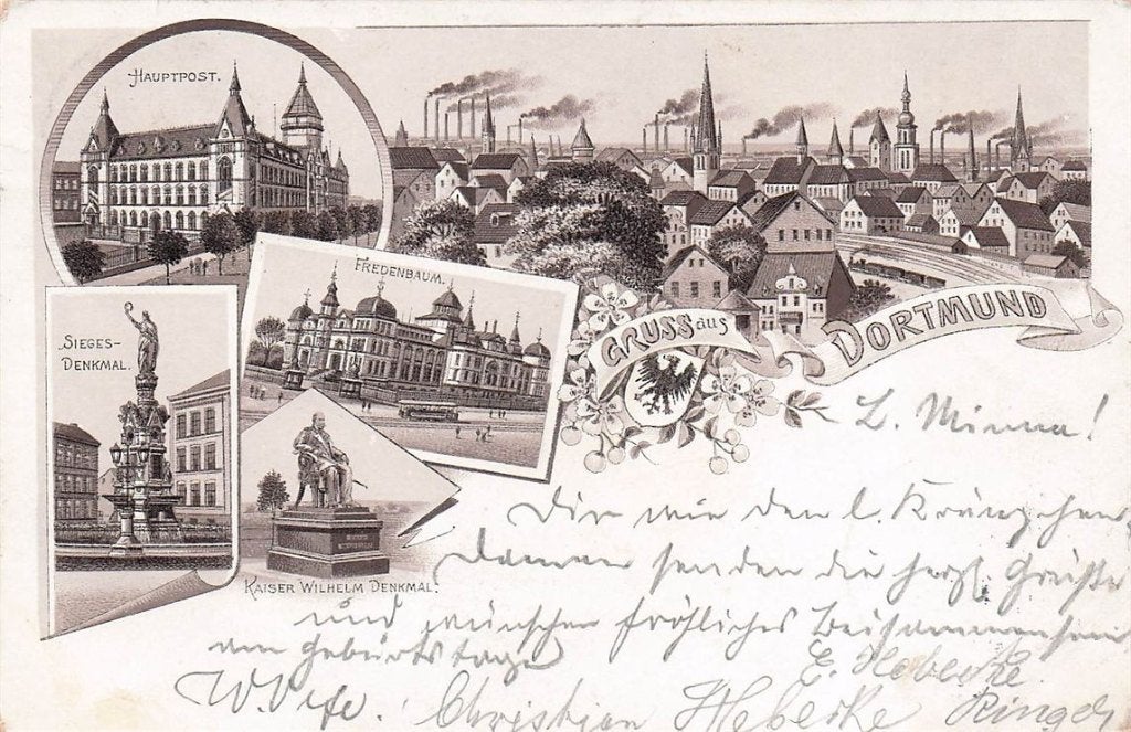 702-109-011 Dortmund, Verzenden, Voor 1920, Duitsland