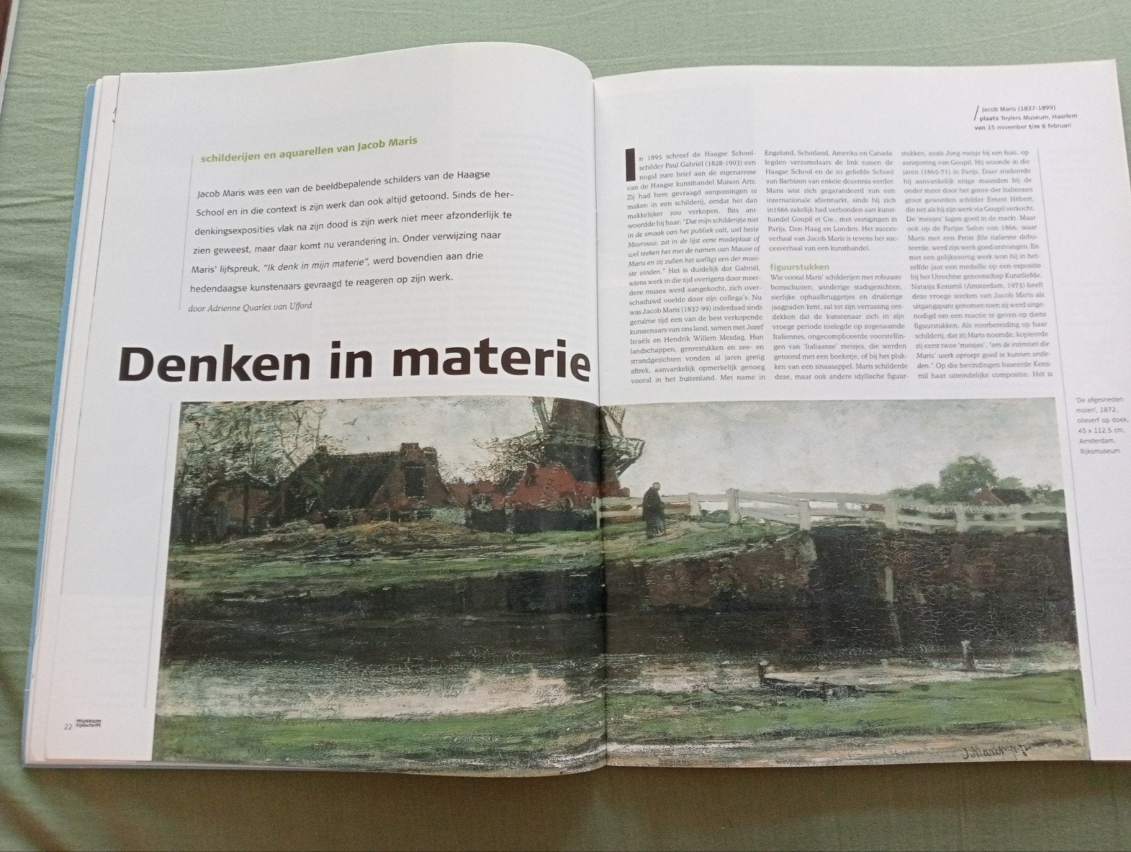 Museumtijdschrift dec-jan 03-04 - Russische landschappen, Ophalen of Verzenden, Gelezen, Overige typen