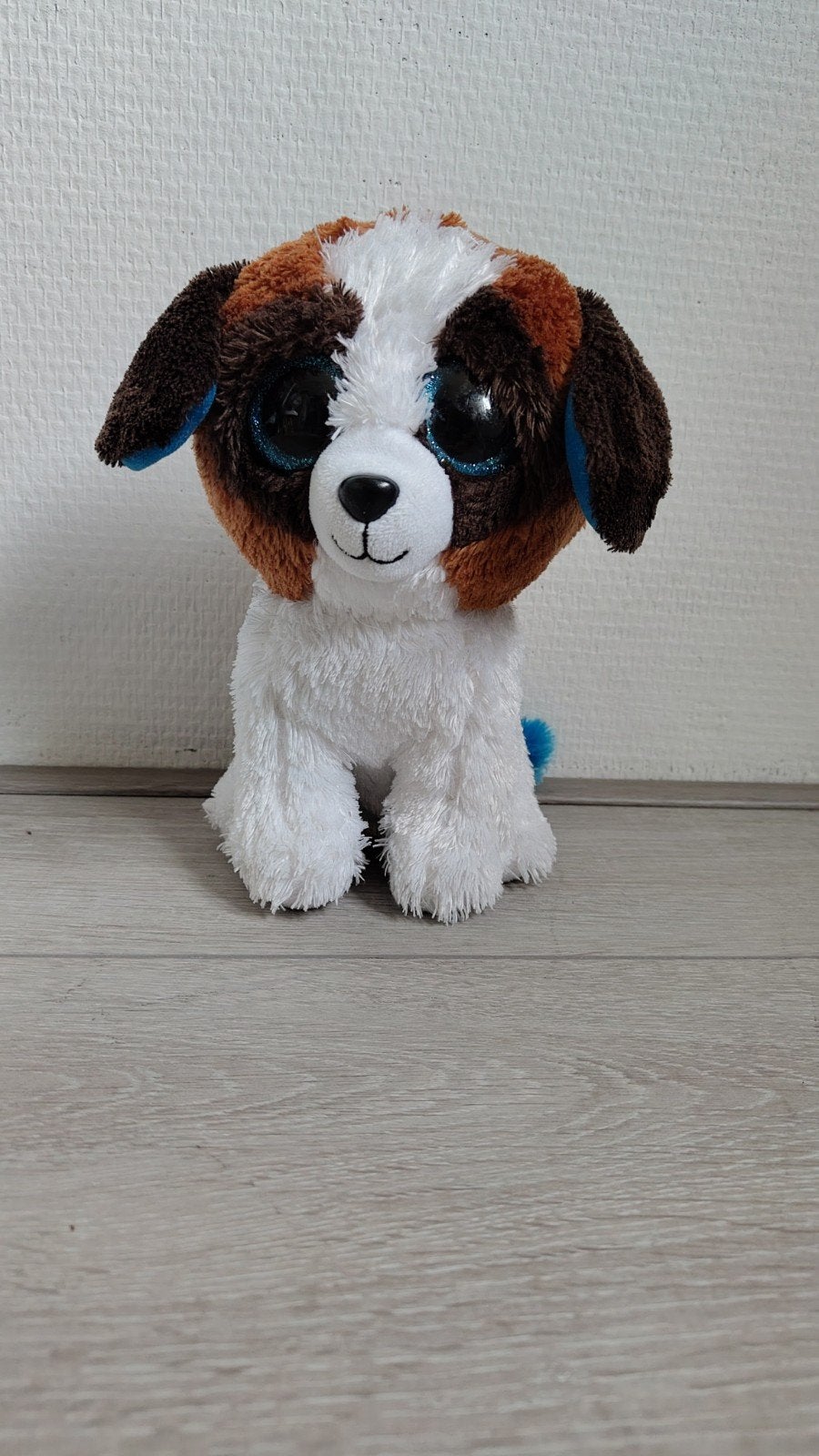Ty Beanie Boo Duke de Sint Bernard knuffel, Klein (minder dan 20 cm), Bruin, Ty, Hond
