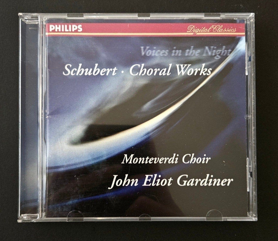 Schubert – Choral Works – Gardiner / Monteverdi Choir – Phil, Ophalen of Verzenden, Zo goed als nieuw