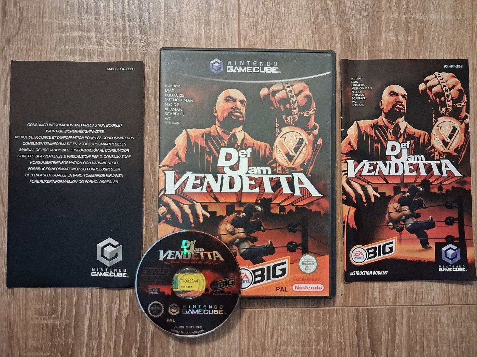 Def Jam Vendetta Nintendo GameCube (PAL), Spelcomputers en Games, Ophalen of Verzenden