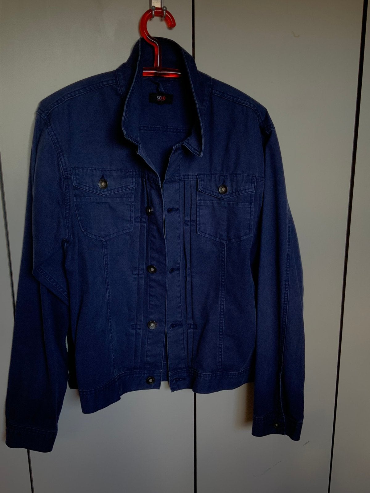 Leuk heren jasje. XXL., Kleding | Heren, Ophalen of Verzenden, Zo goed als nieuw, Overige maten, Blauw