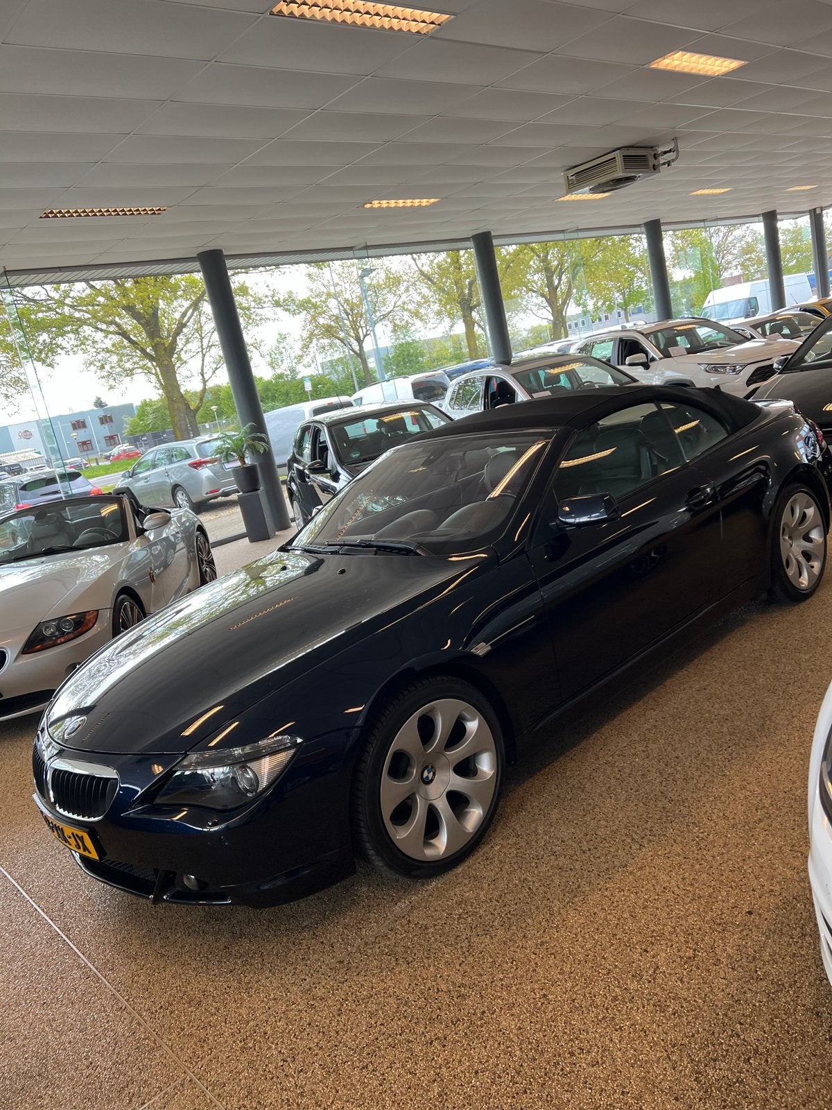 BMW 6-Serie 3.0 CI 630 Cabrio AUT 2006 Blauw, Auto's, BMW, Automaat, Achterwielaandrijving, 2996 cc, 10 km/l
