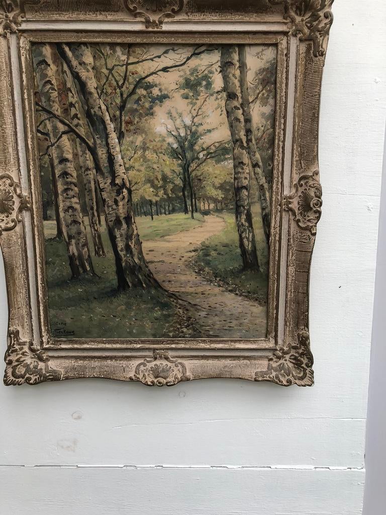 Een aquarel, Ophalen
