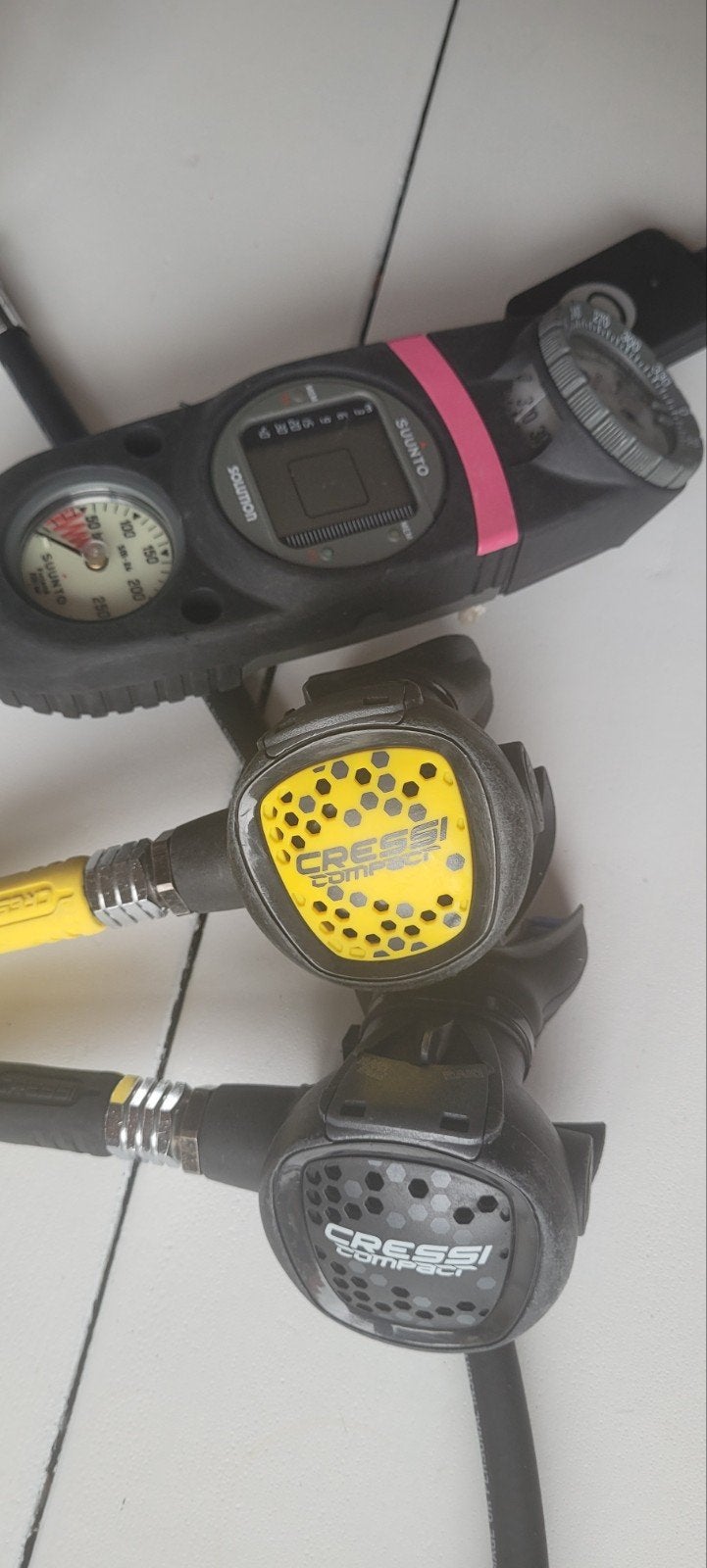Cressie ademautomaat met suunto console, Ophalen of Verzenden, Gebruikt