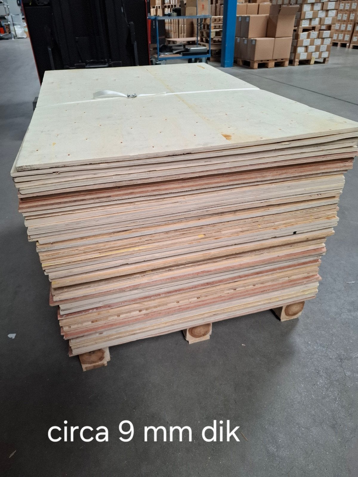 multiplex/triplex platen, Doe-het-zelf en Verbouw, Platen en Panelen, Ophalen, Zo goed als nieuw, Multiplex, Minder dan 20 mm