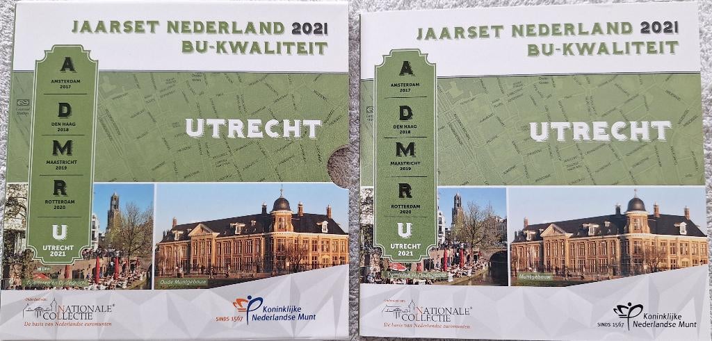 Nederland Jaarset 2021 - Utrecht - BU, Verzenden, Overige landen, Overige waardes, Setje