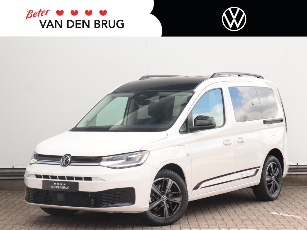 Volkswagen Caddy 1.5 TSI Hybride Life Limited Edition | 5-pe, Auto's, Volkswagen, 4 cilinders, 150 min, 116 pk, Wit