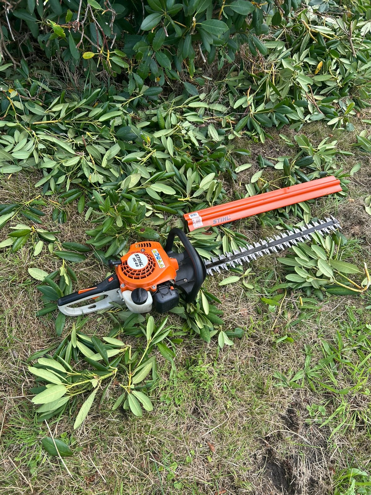 Stihl heggenschaar hs 45, Tuin en Terras, Ophalen, Gebruikt, Benzine, Stihl
