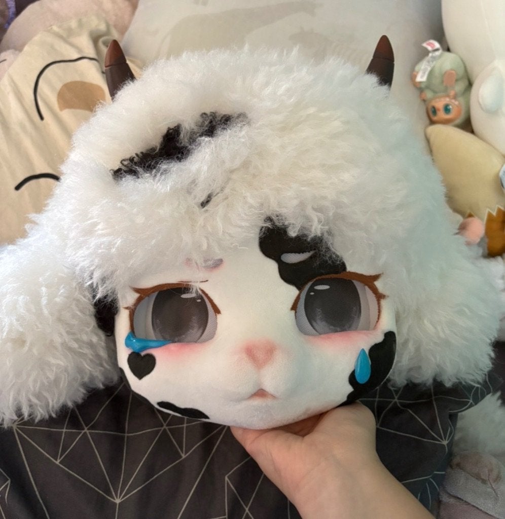 Koe kigurumi fursuit full partial, Ophalen of Verzenden, Zo goed als nieuw, Overige typen