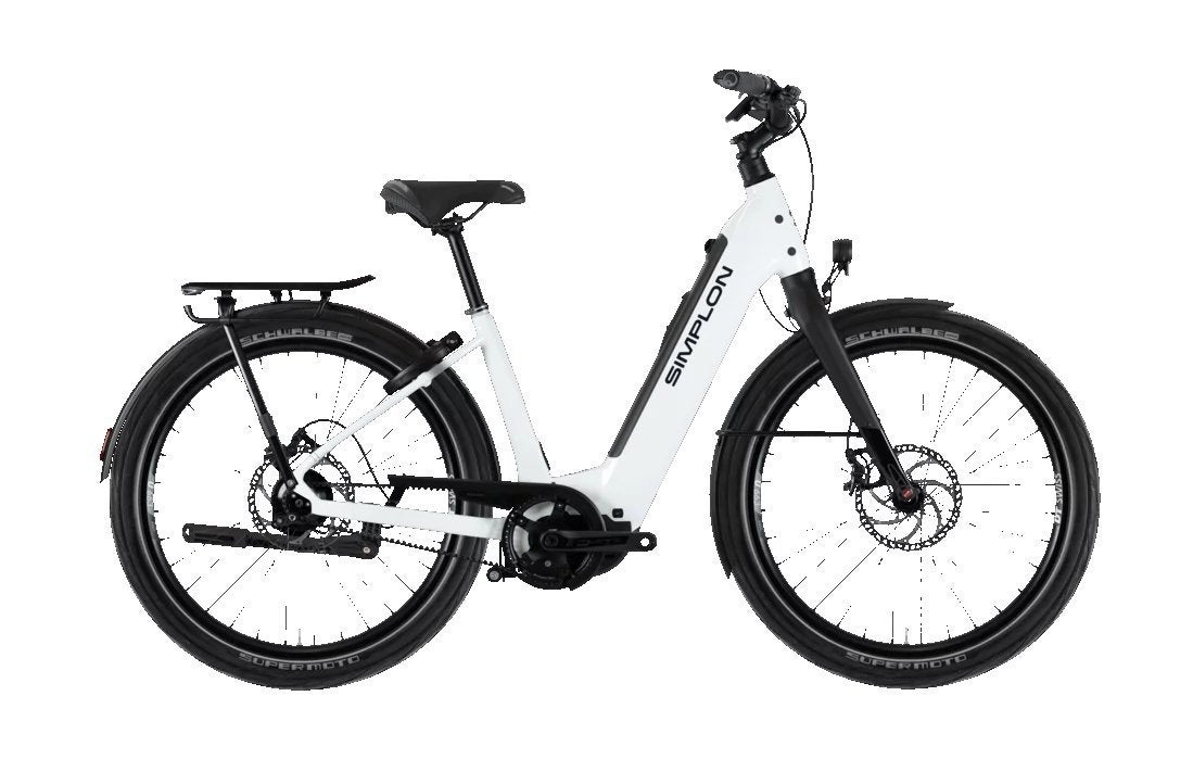 Simplon Kagu E-low Lage instap Pearl White Metallic 50cm L, Fietsen en Brommers, -, -, Nieuw, 47 tot 51 cm
