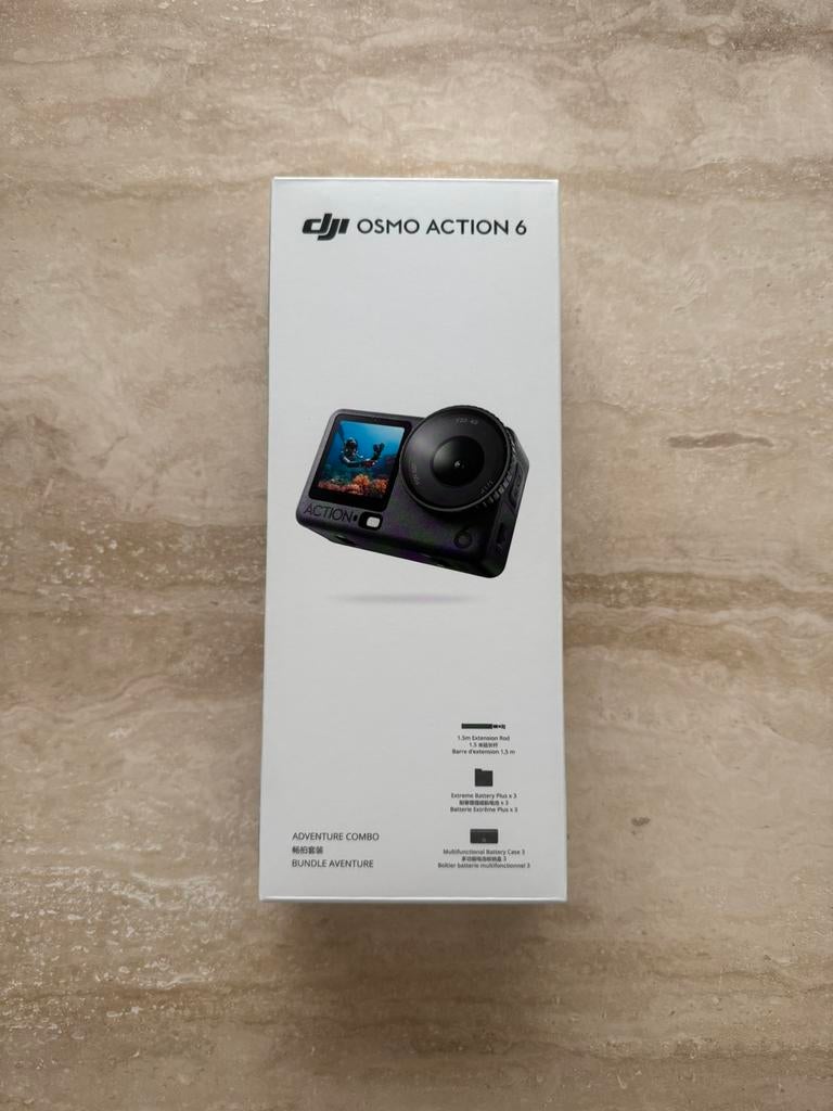 DJI Osmo Action 6 Adventure Combo NIEUW, Ophalen of Verzenden, Nieuw, Overige merken