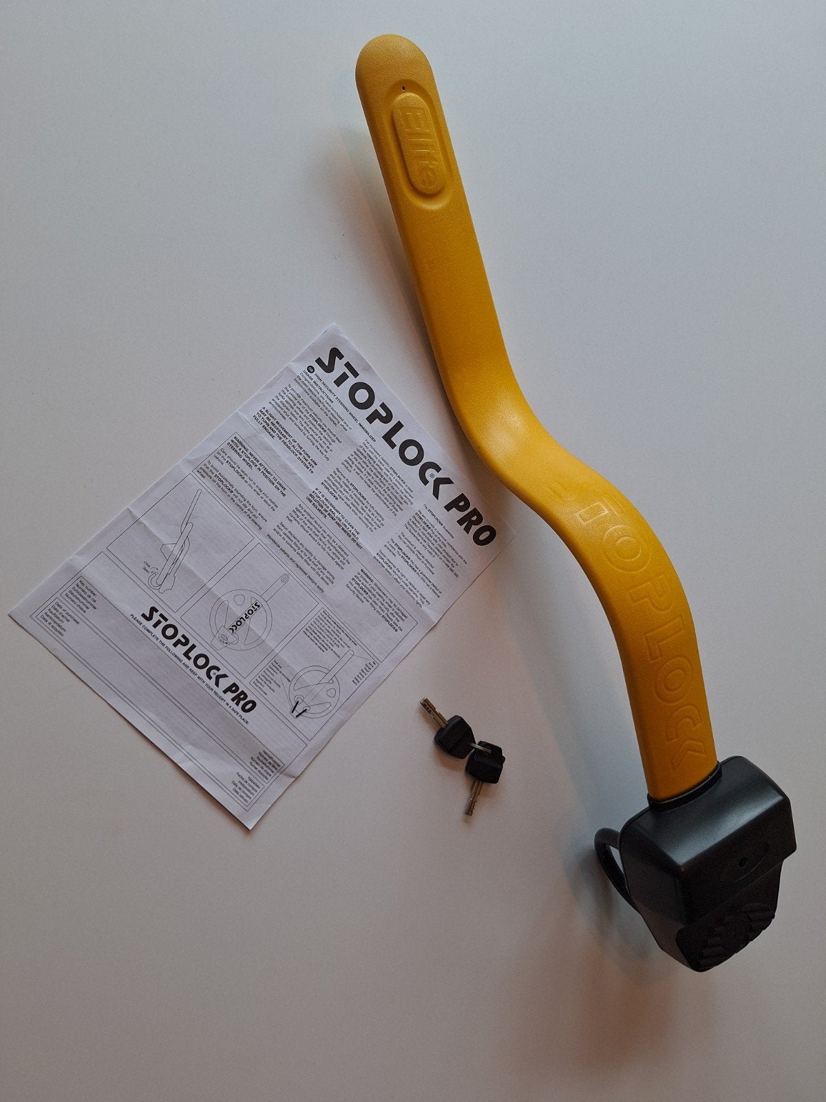 Stoplock Pro Elite stuurslot, Auto diversen, Ophalen, Zo goed als nieuw