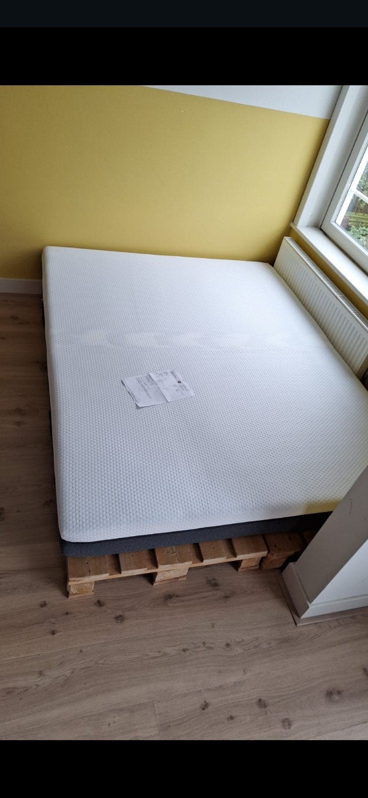Emma 02 matras 160x200 + Meubella Loox bedframe met 4 lades, Gebruikt, Tweepersoons, Ophalen of Verzenden, 200 cm