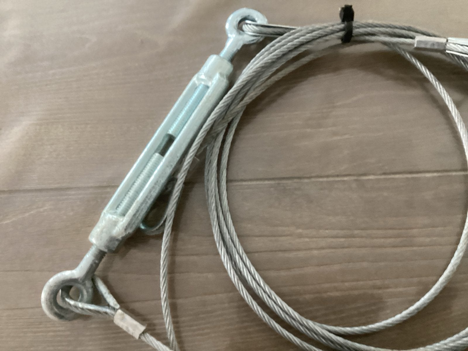 Stalen kabel met spanner, Ophalen of Verzenden, Gebruikt