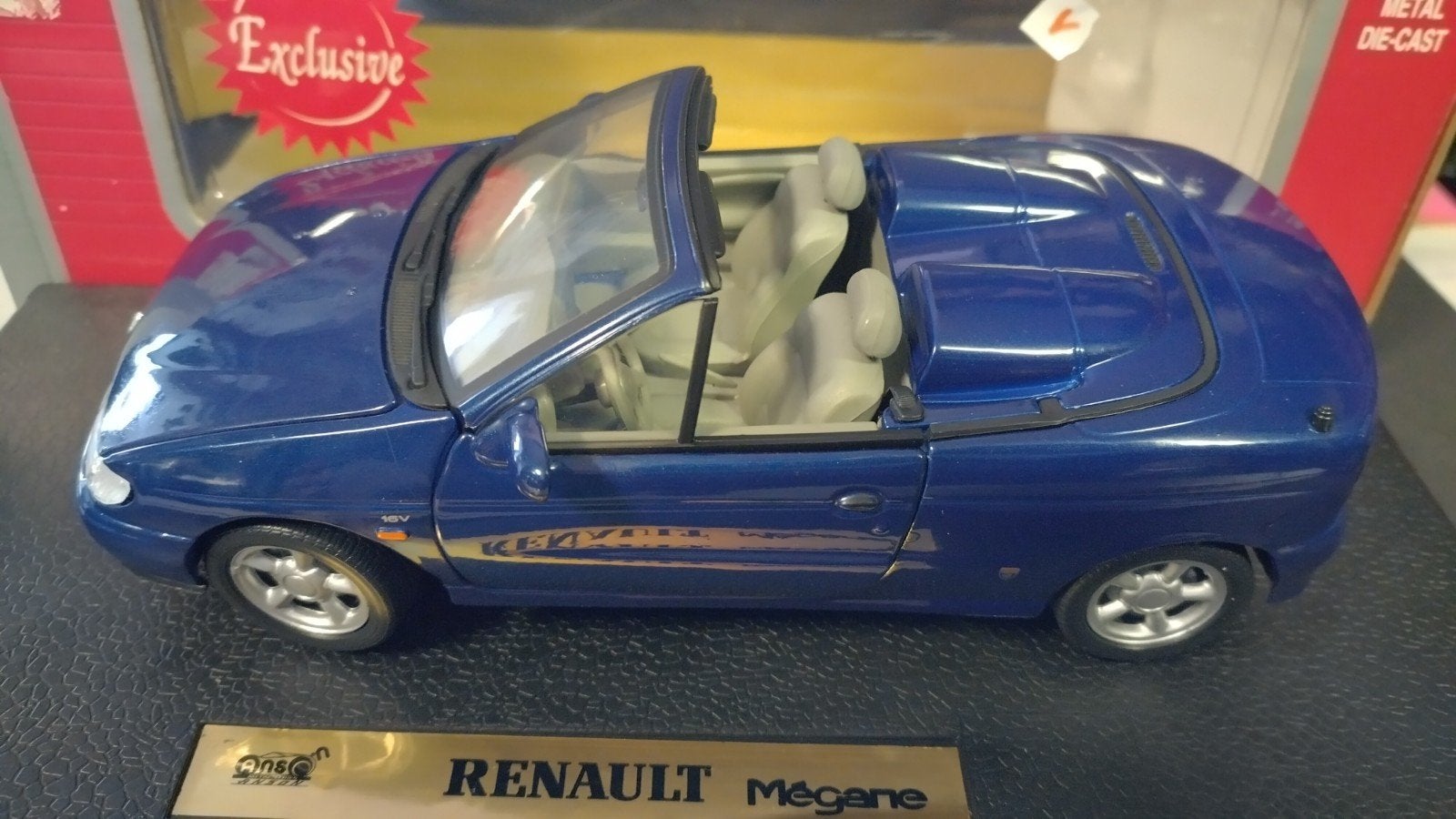 Renault Megane Cabriolet Karmann 1:18 Anson Pol, Auto, Verzenden, ., Nieuw