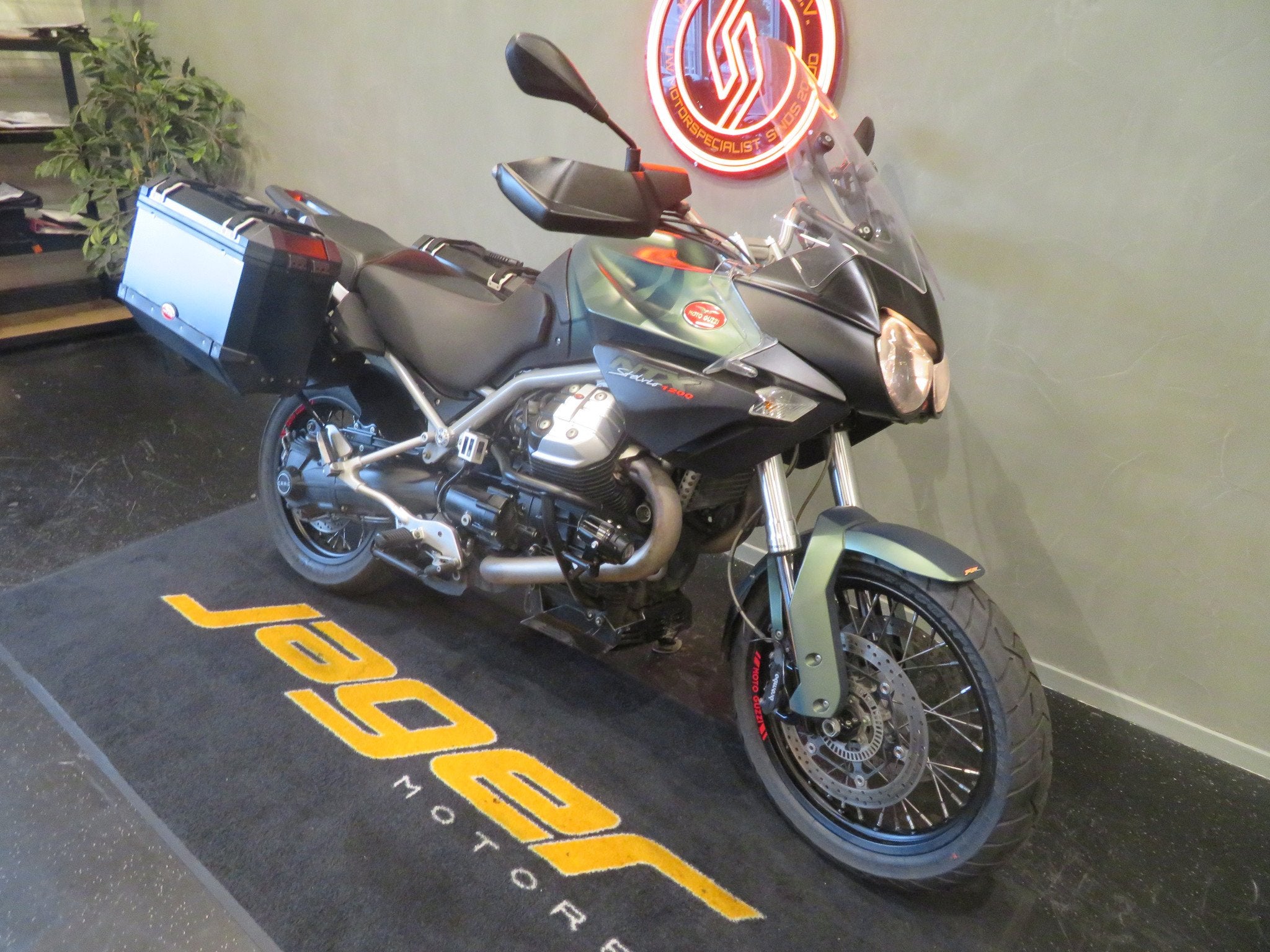 Moto Guzzi STELVIO 1200 8V ABS DIKKE KNAAP~! (bj 2013), Bedrijf, Toermotor