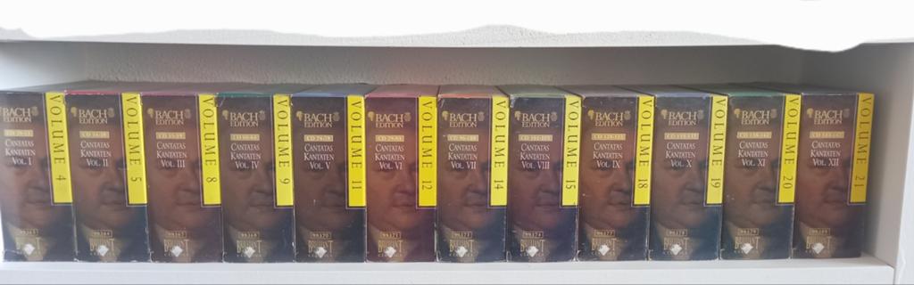 Bach - Complete Cantatas / Leusink /12 BOXEN/5 cd = 60 cd's, Cd's en Dvd's, Boxset, Verzenden, Zo goed als nieuw, Barok