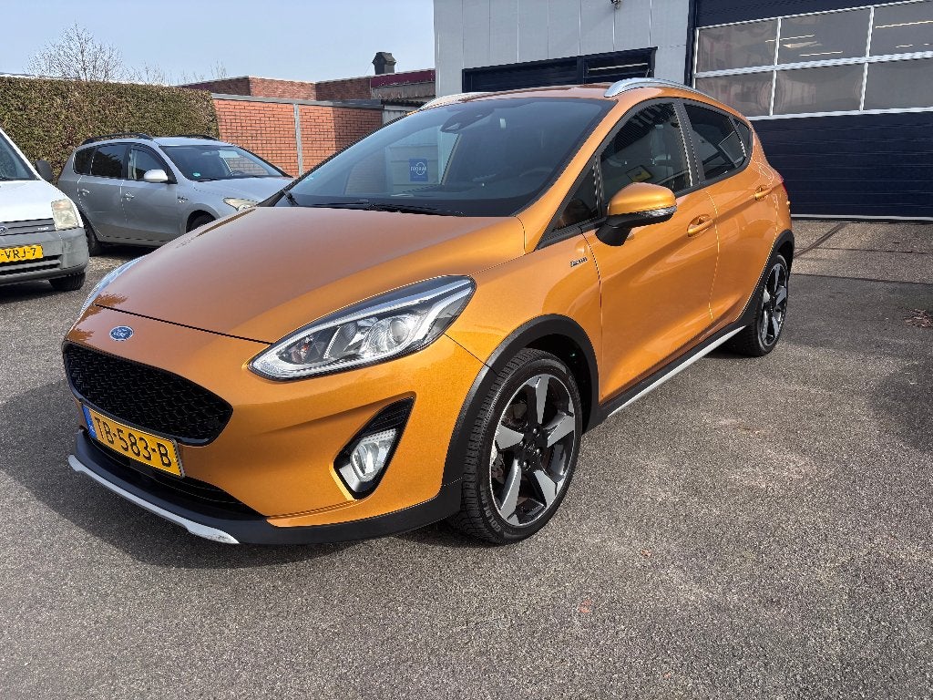 Ford Fiësta 1.0 Ecoboost 100pk 5dr 2018, Voorwielaandrijving, Stof, Zwart, Overige kleuren