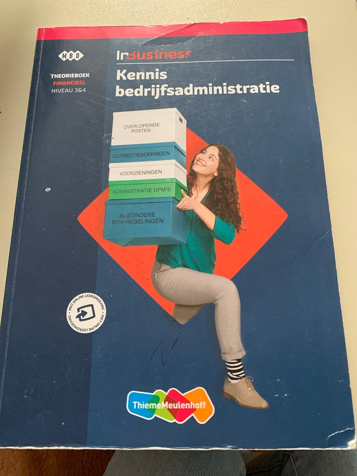 InBusiness Kennis bedrijfsadministratie MBO Financieel, Boeken, Ophalen of Verzenden, Gamma, Zo goed als nieuw, MBO