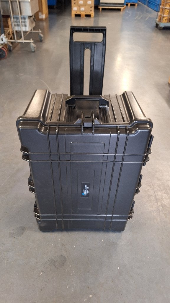 Super GROTE B&W Outdoor Cases Koffer Trolley flightcase., Ophalen, ,, Nieuw, ,