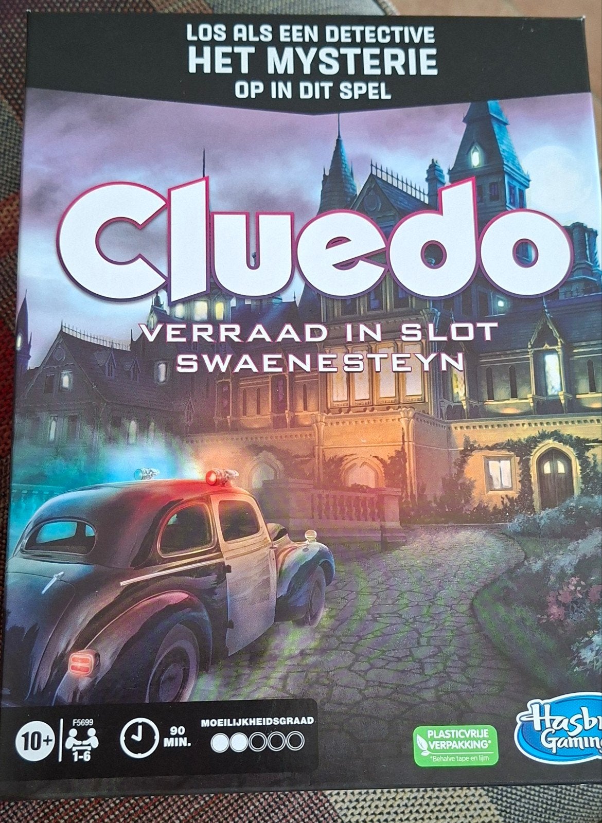 Cluedo Escape Verraad in Slot Swaenesteyn, Vijf spelers of meer, Ophalen, Zo goed als nieuw, Hasbro Gaming