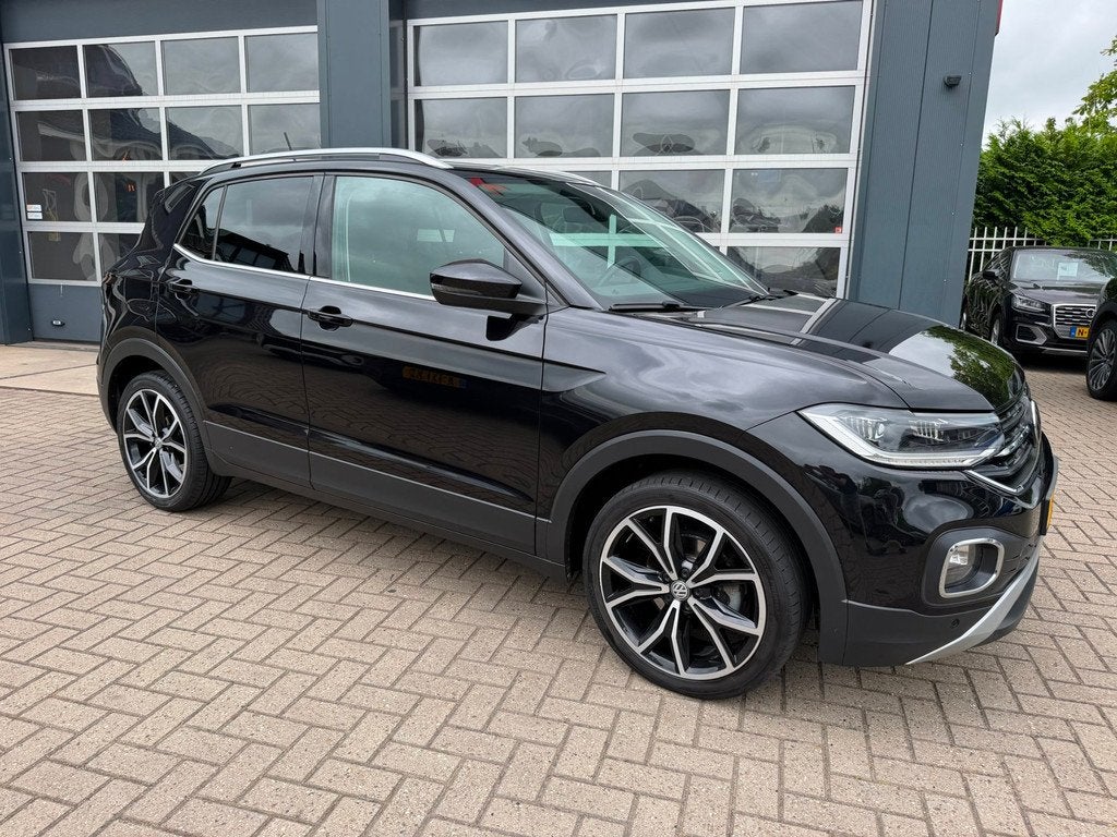 Volkswagen T-Cross 1.0 TSI Style / Beats / ACC / Virtual / K, Auto's, Volkswagen, T-Cross, Gebruikt, Euro 6, Zwart