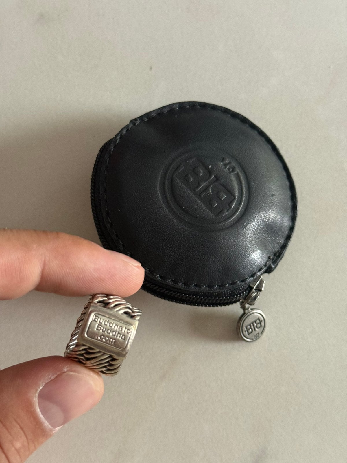 Buddha to buddha edwin ring origineel 925 zilver, Ophalen of Verzenden, Gebruikt