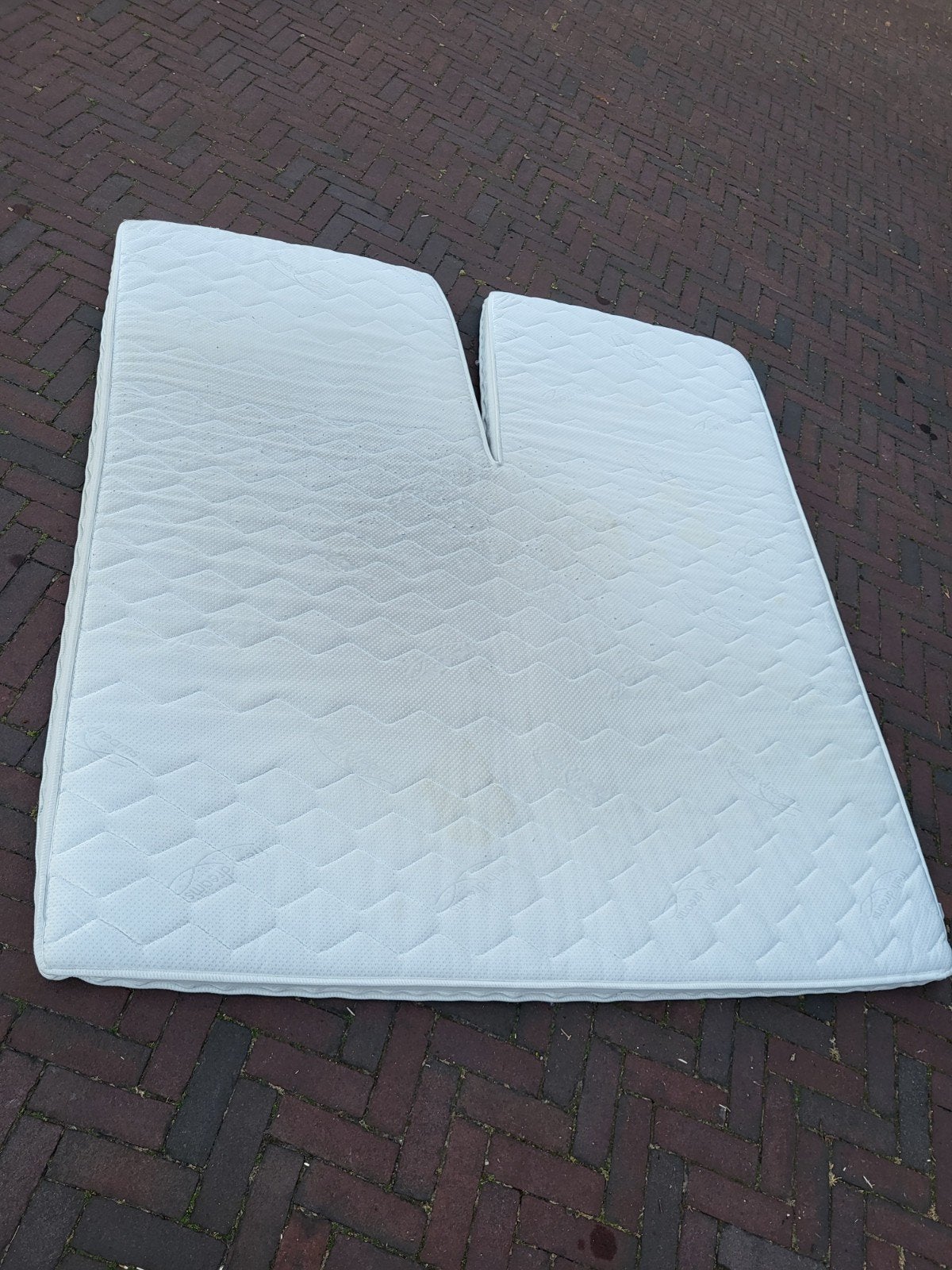 topper 1.80 bij 2.00 m, Ophalen