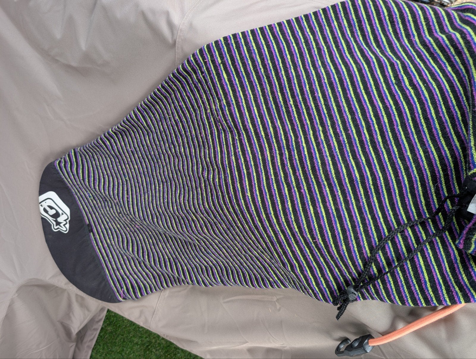 Creatures sok voor longboard 9ft, Watersport en Boten, Golfsurfen, Ophalen of Verzenden, Gebruikt, Overige typen