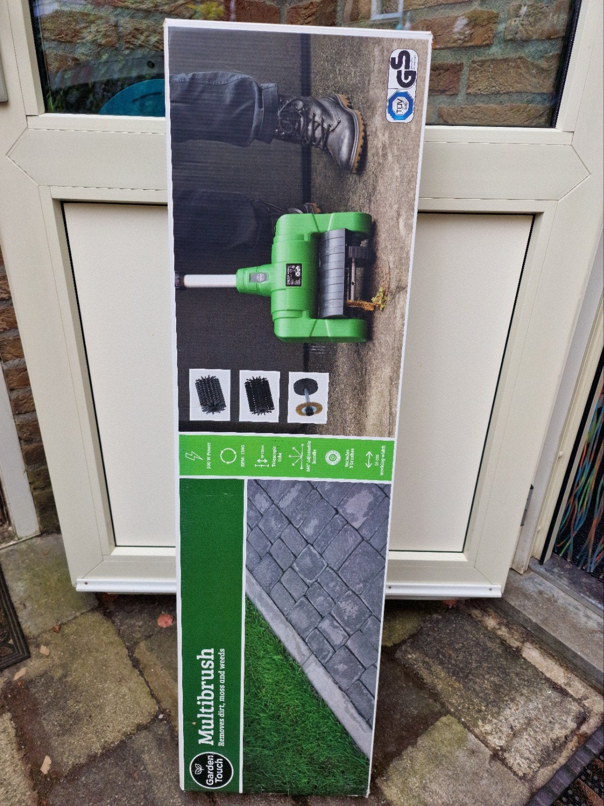 Garden Touch Multiborstel - Terras- en Voegenreiniger, Tuin en Terras, Hand-tuingereedschap, Ophalen, Zo goed als nieuw, Overige soorten