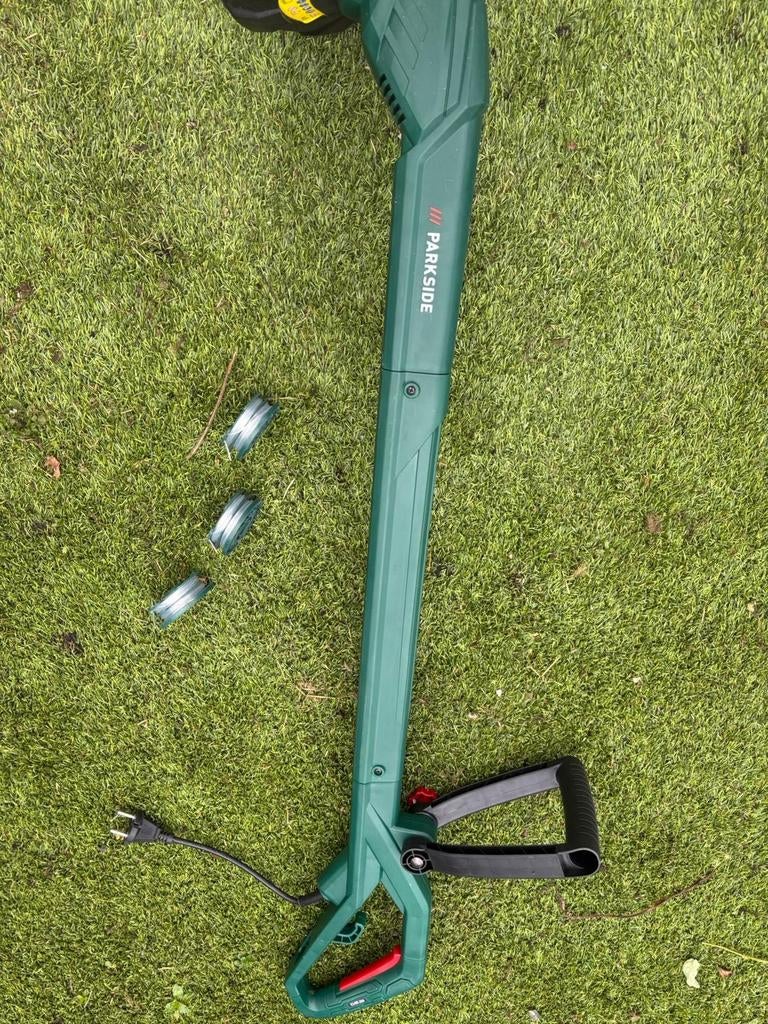 Parkside Elektrische Grastrimmer - Zo goed als nieuw, Ophalen of Verzenden, 30 tot 50 cm, Elektrisch, Parkside