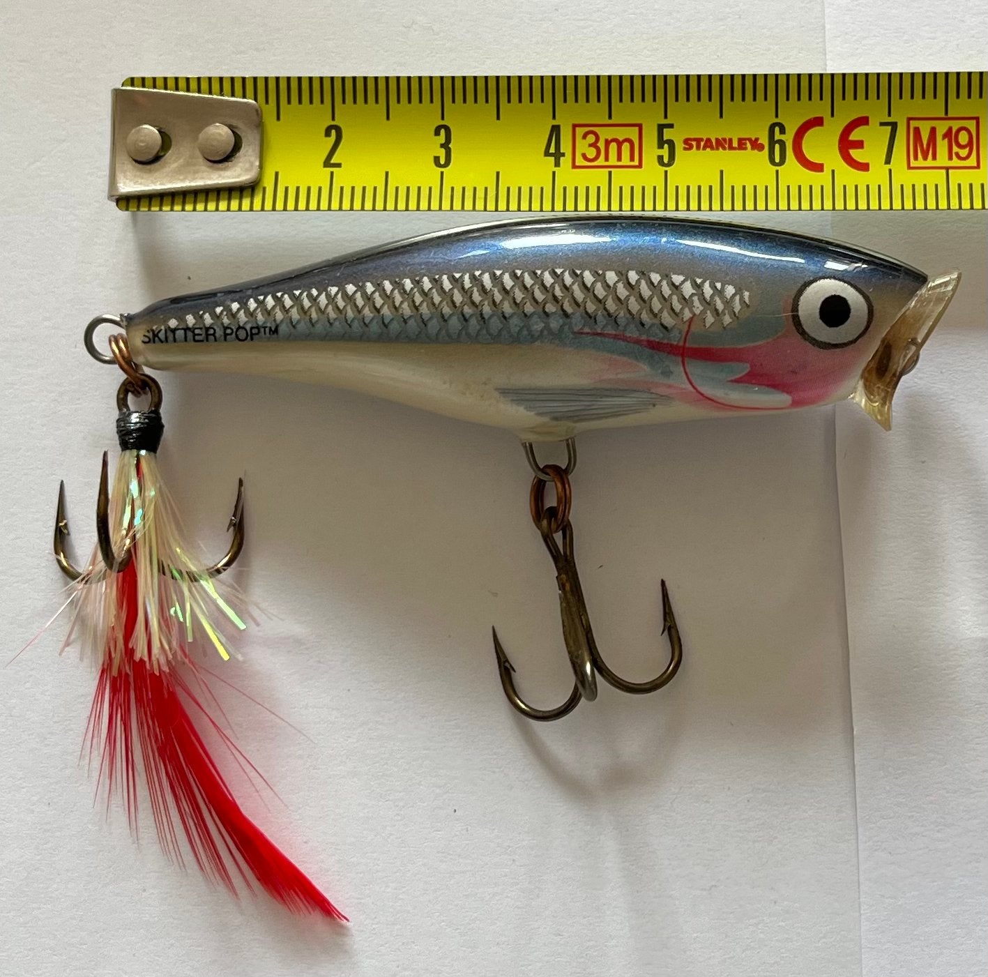 Rapala Skitter Pop 7.5cm 8Gr IZGST Zie alle Foto’s, Ophalen of Verzenden, Zo goed als nieuw