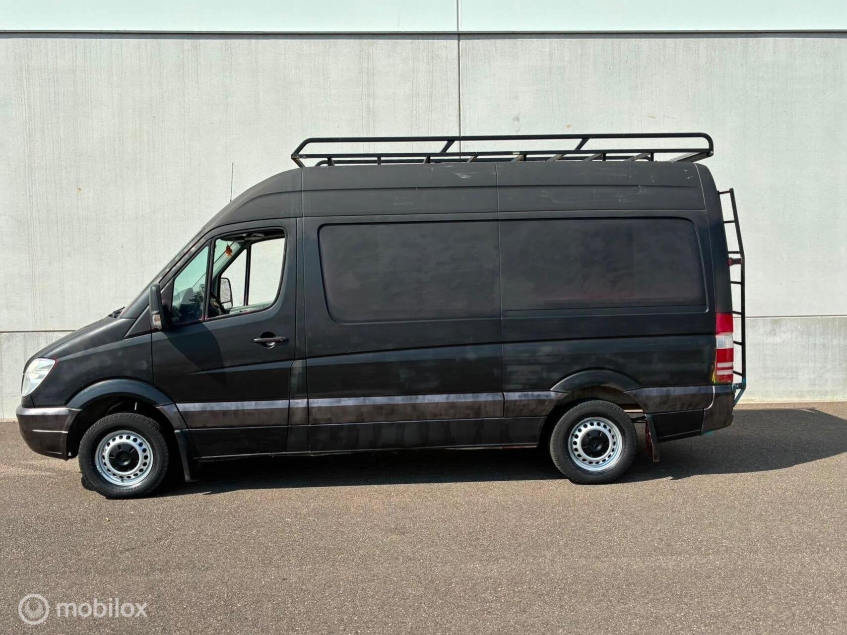 Mercedes Sprinter 209 2.2 CDI L2H2, Stof, Gebruikt, Zwart, 4 cilinders