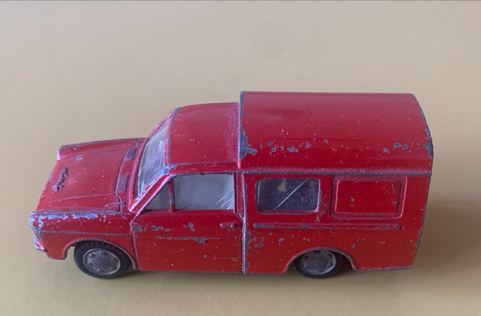 Vintage Lion Car DAF B Variomatic Speelgoedauto Rood, Ophalen of Verzenden, Gebruikt