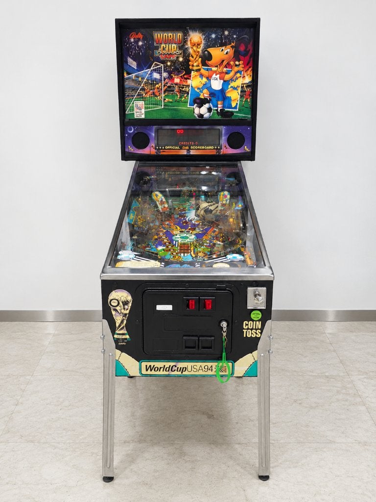 WORLD CUP 94 WILLIAMS PINBALL FLIPPER, Verzamelen, Automaten | Flipperkasten, Verzenden, Gebruikt, Flipperkast, Williams